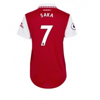 Arsenal Bukayo Saka #7 Fotballklær Hjemmedrakt Dame 2022-23 Kortermet